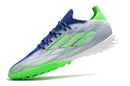 Chuteira Adidas X Speedflow.1 Society TF - Azul/Verde/Branco