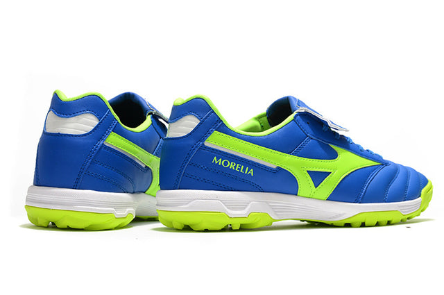 Chuteira Mizuno Morelia Neo 2 Society - Azul/Verde