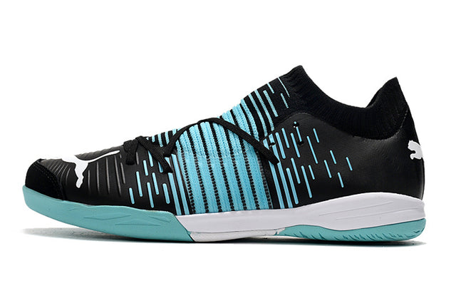 Chuteira Puma Future Z 1.1 Pro Cage - Preto/Azul/Branco