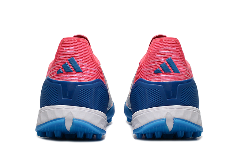 Chuteira Adidas F50 X Society  - Rosa/Azul