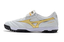 Chuteira Mizuno Morelia Neo 2 Society - Branco/Dourado