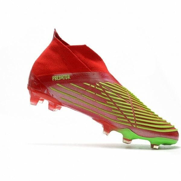 Chuteira Adidas Predator Edge+ FG - Vermelho/Verde