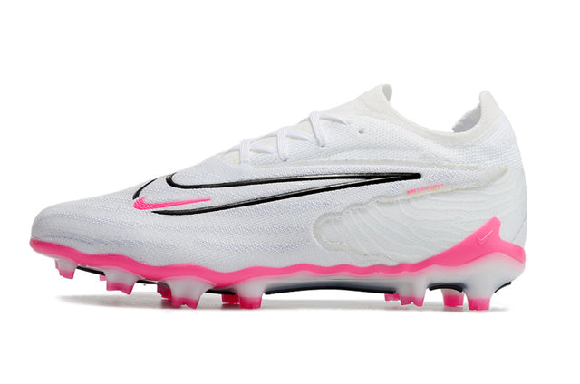 Chuteira Nike Campo Phantom GX Elite FG - Branco/Rosa