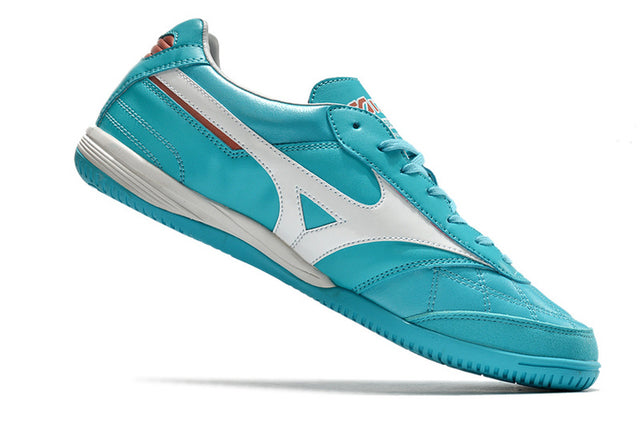 Chuteira Mizuno Morelia Sala Futsal - Azul/Branco