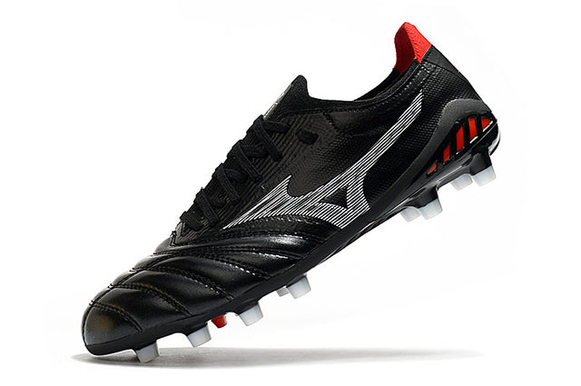 Chuteira Mizuno Morelia Neo 3 Campo FG - Preto/Vermelho/Branco