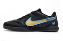 Chuteira Nike React Tiempo Legend 9 Pro Futsal IC - Preto/Dourado