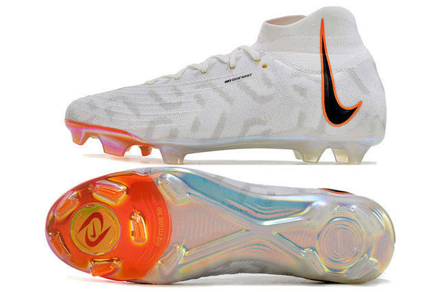 Chuteira Nike Phantom Luna Elite Campo FG - Branco/Laranja