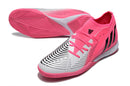 Chuteira Adidas Predator Edge.3 Futsal IC - Branco/Rosa