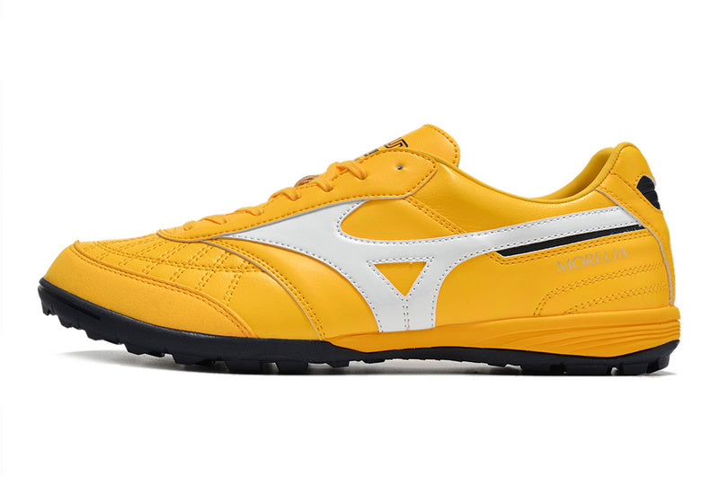 Chuteira Mizuno Morelia Neo Sala Society - Amarelo/Branco