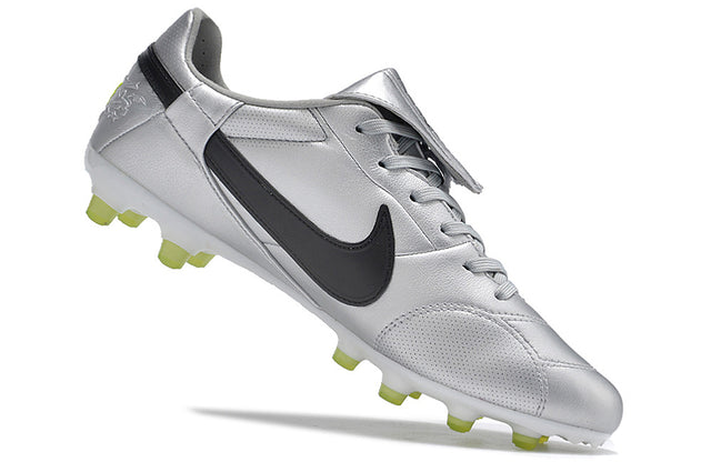 Chuteira Nike Premier 3 FG - Prata/Preto