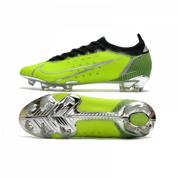 Chuteira Nike Mercurial Vapor 14 Elite Campo FG - Verde/Prata