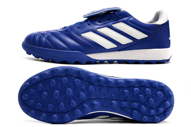 Chuteira Adidas Copa Gloro Society - Azul/Branco