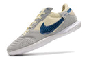 Chuteira Nike Street Gato Futsal IC - Bege/Azul