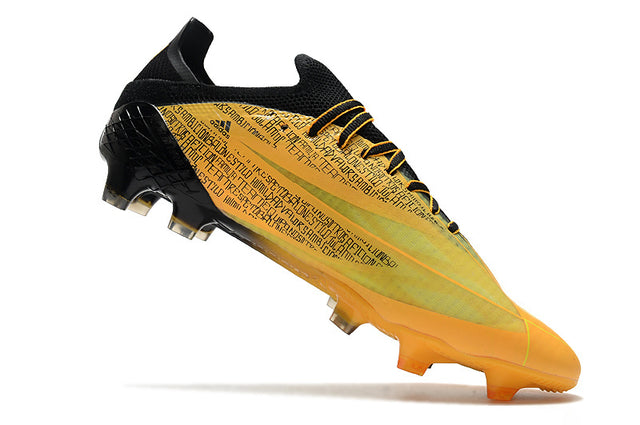 Chuteira Adidas Speedfow.1 FG - Amarelo/Preto