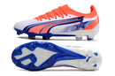 Chuteira Puma Ultra Ultimate Campo FG - Laranja/Azul