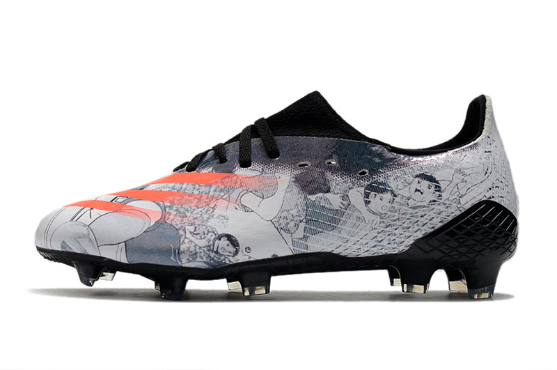 Chuteira Adidas Ghosted.1 Campo FG - Preto/Branco