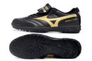 Chuteira Mizuno Morelia Neo 2 Society - Preto/Dourado