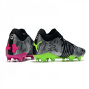 Chuteira Puma Future Z 1.1 Campo FG/AG - Preto/Rosa/Verde