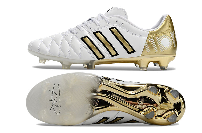 Chuteira Adidas Adipure 11Pro Campo FG "Kroos" gold