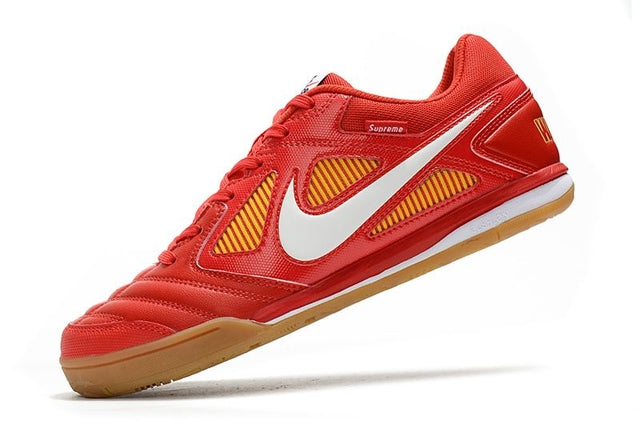 Chuteira Nike SB Gato Futsal - Vermelho/Branco