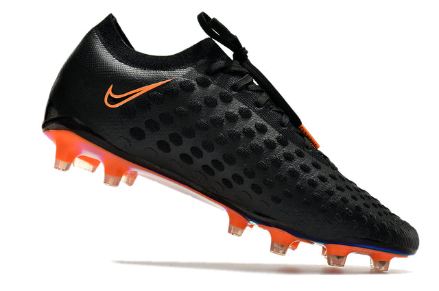Chuteira Nike Phantom Ultra Venom FG - Preto/Laranja