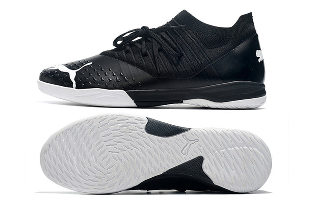 Chuteira Puma Future Z 1.3 Pro Cage Futsal - Preto/Branco