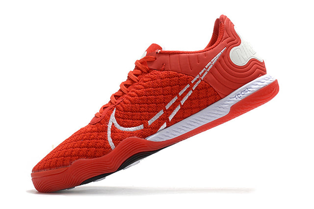 Chuteira Nike React Gato Futsal IC - Vermelho/Branco
