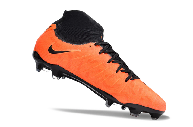 Chuteira Nike Phantom Luna Elite Campo FG - Laranja/Preto