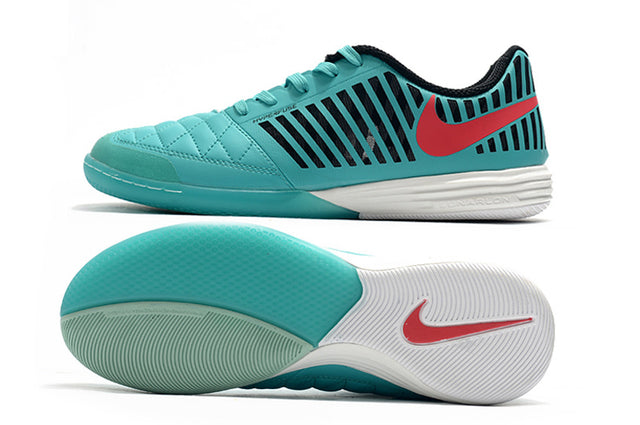 Chuteira Nike Lunar Gato Futsal - Azul/Vermelho