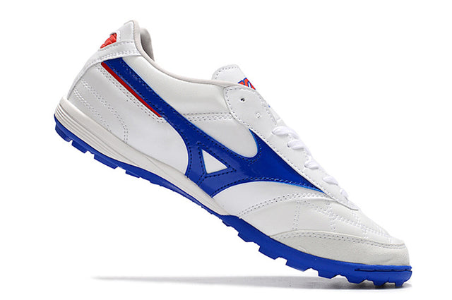 Chuteira Mizuno Morelia Neo Sala Society - Branco/Azul