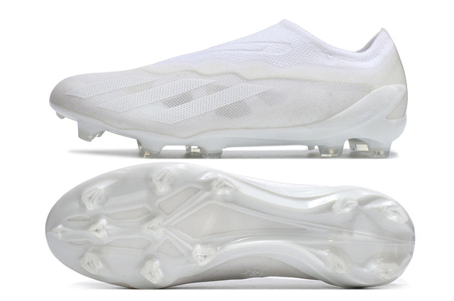 Chuteira Adidas X CrazyFast,1 Campo FG - White