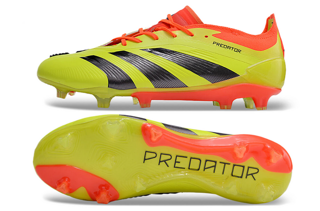 Chuteira Adidas Predator Elite Campo FG - Amarelo/Preto