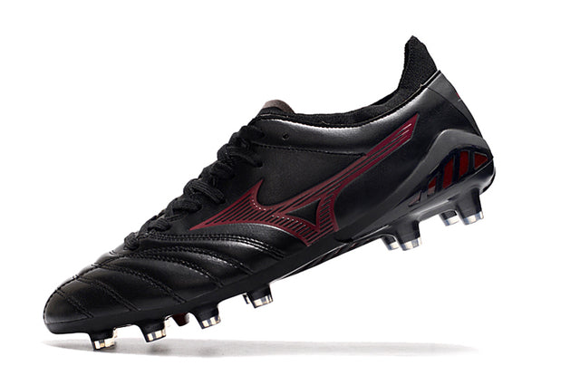Chuteira Mizuno Morelia Neo 3 Campo FG - Preto/Vermelho