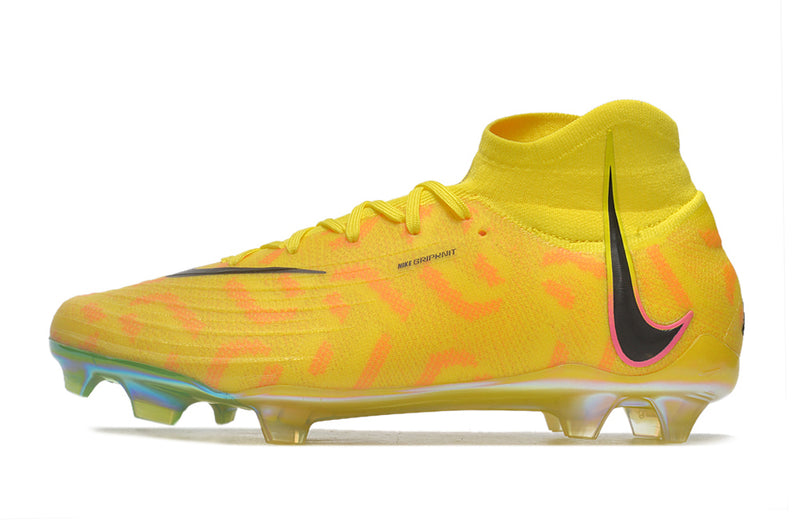 Chuteira Nike Phantom Luna Elite Campo FG - Amarelo/Preto