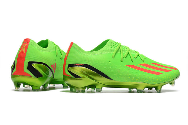 Chuteira Adidas X Speedportal.1 FG - Verde/Laranja
