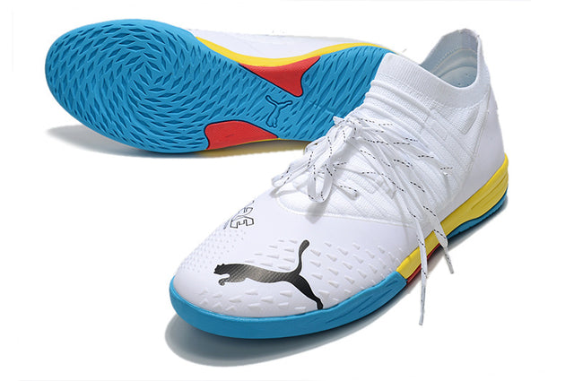 Chuteira Puma Future Z 1.3 Pro Cage Futsal - Branco