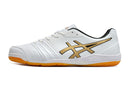 Chuteira Asics Japan Destaque FF Futsal - Branco/Amarelo