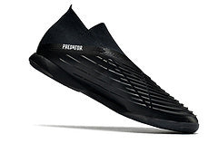 Chuteira Adidas Predator Edge+ Futsal IC - Preto/Branco