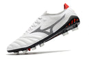 Chuteira Mizuno Morelia Neo 3 Campo FG - Branco/Preto/Vermelho