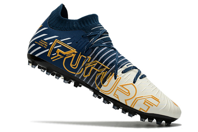 Chuteira Puma Future Z 1.1 MG - Branco/Azul