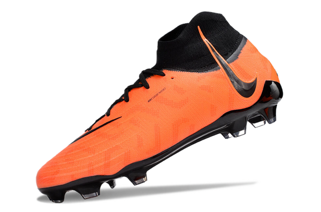 Chuteira Nike Phantom Luna Elite Campo FG - Laranja/Preto