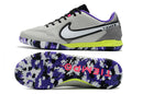 Chuteira Nike React Tiempo Legend 9 Pro Futsal IC - Cinza/Roxo