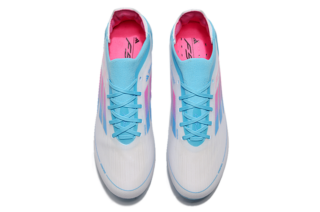 Chuteira Adidas F50 X Campo - Branco/Azul