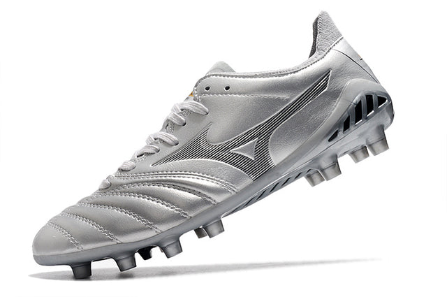 Chuteira Mizuno Morelia Neo 3 Campo FG - Prata