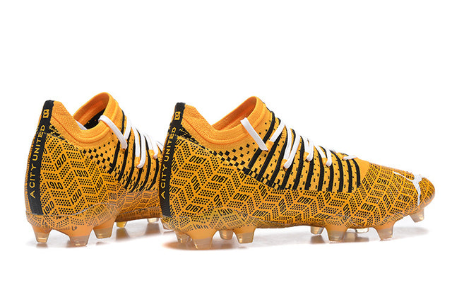Chuteira Puma Future Z 1.4 Campo FG/AG - Amarelo/Preto