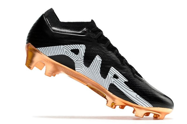 Chuteira Nike Air Zoom Mercurial Vapor 15 Elite FG - Preto/Marrom