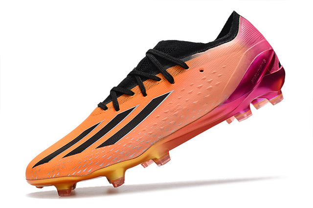 Chuteira Adidas X Speedportal.1 FG - Laranja/Rosa