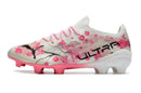 Chuteira Puma Ultra 1.3 Campo FG - Branco/Rosa
