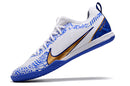 Chuteira Nike Mercurial Vapor 15 Pro Futsal IC - Azul/Branco