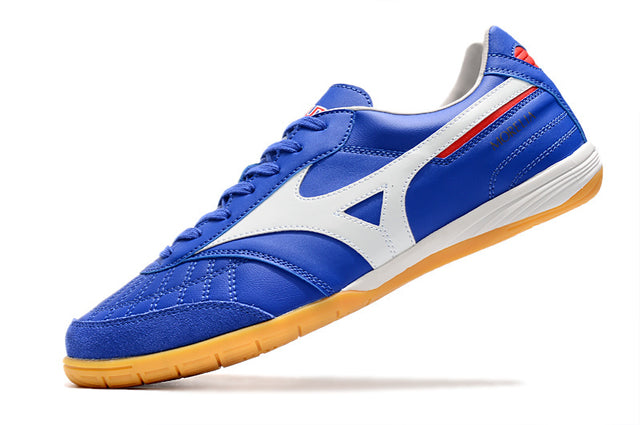 Chuteira Mizuno Morelia Sala Futsal - Azul/Branco